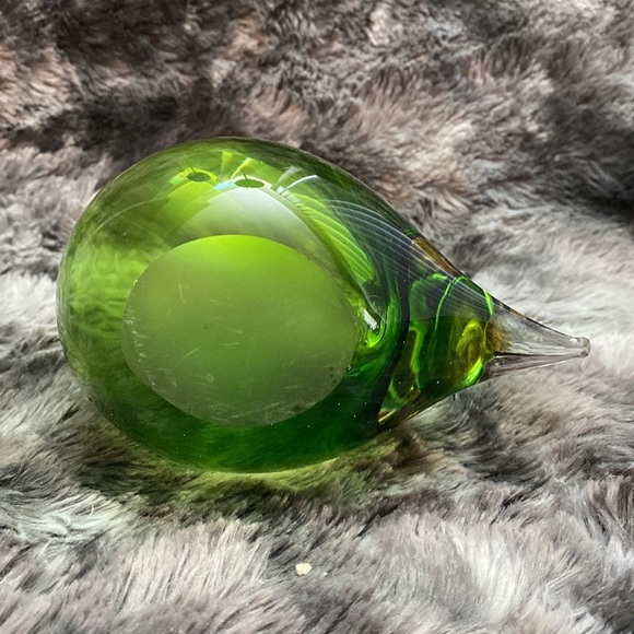 VERY Unusual Mid Century Modern Art Glass Large Toucan Figure Figurine - Picture 6 of 16